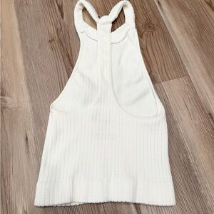 *ACCT CLOSING MAKE OFFER* Intimately Free People White Seamless Tank-Size XS/S